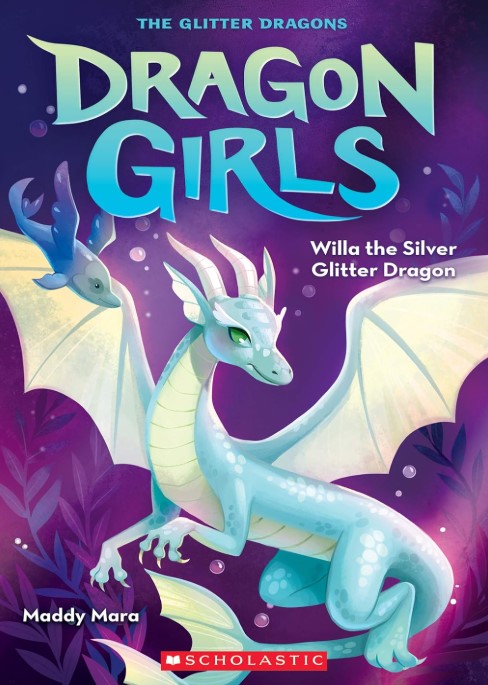Willa The Silver Glitter Dragon - Dragon Girls